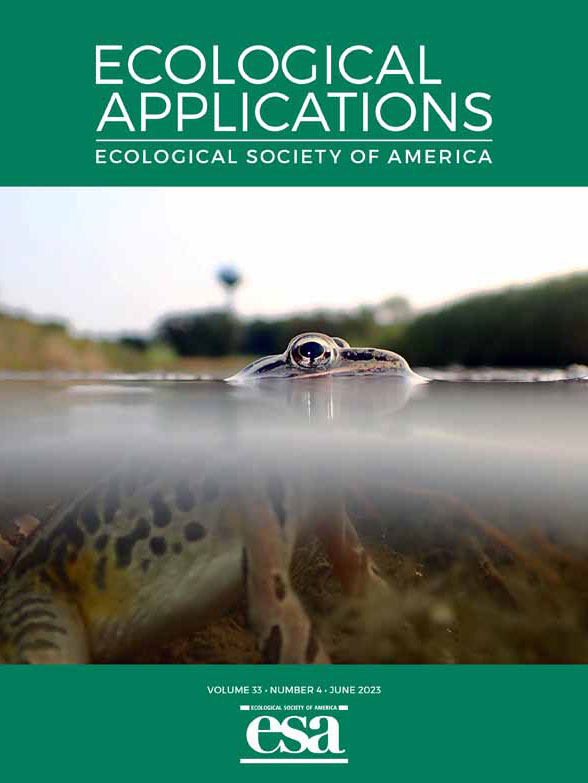 Ecological Applications cover art