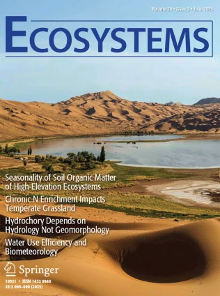 Ecosystems cover art