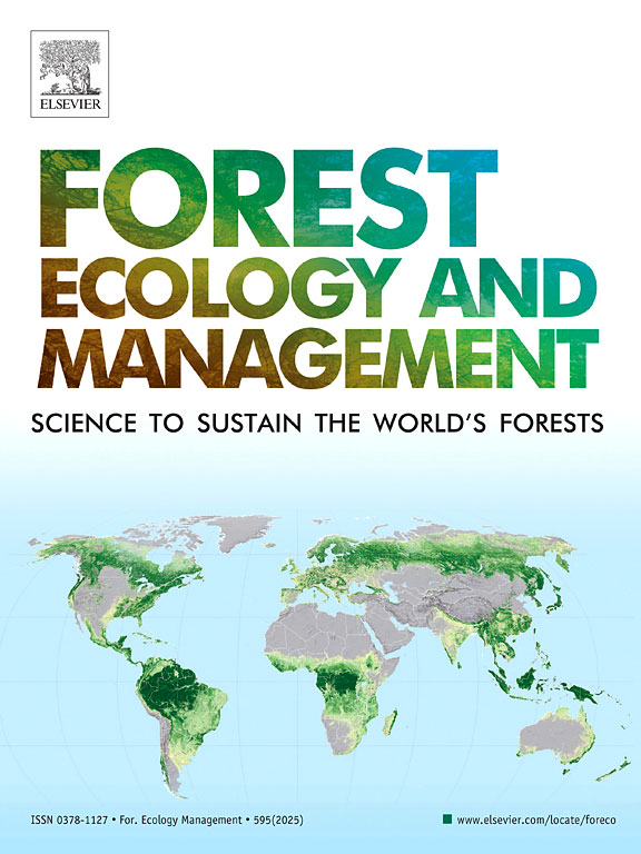 Forest ecology and management cover art