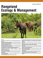 Rangeland Ecology Management volume 87 cover art