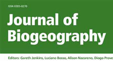 The journal of biogeography cover art
